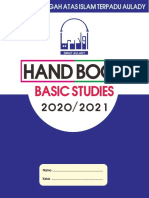 Handbook Basic Studies 2020-2021