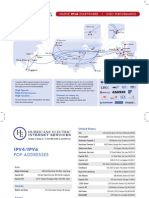 Hurricane Electric Network Map