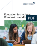 Credit Suisse - Education Technology Coronavirus and Beyond