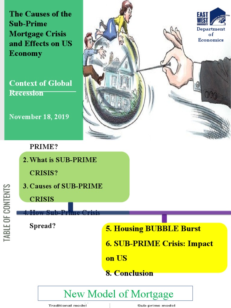 Causes and Effects of Sub-Prime Crisis | PDF | Subprime Lending ...