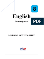 English 8 LAS Q4