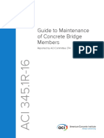 Guide To Maintenance of Concrete Bridge Members: Reported by ACI Committee 374