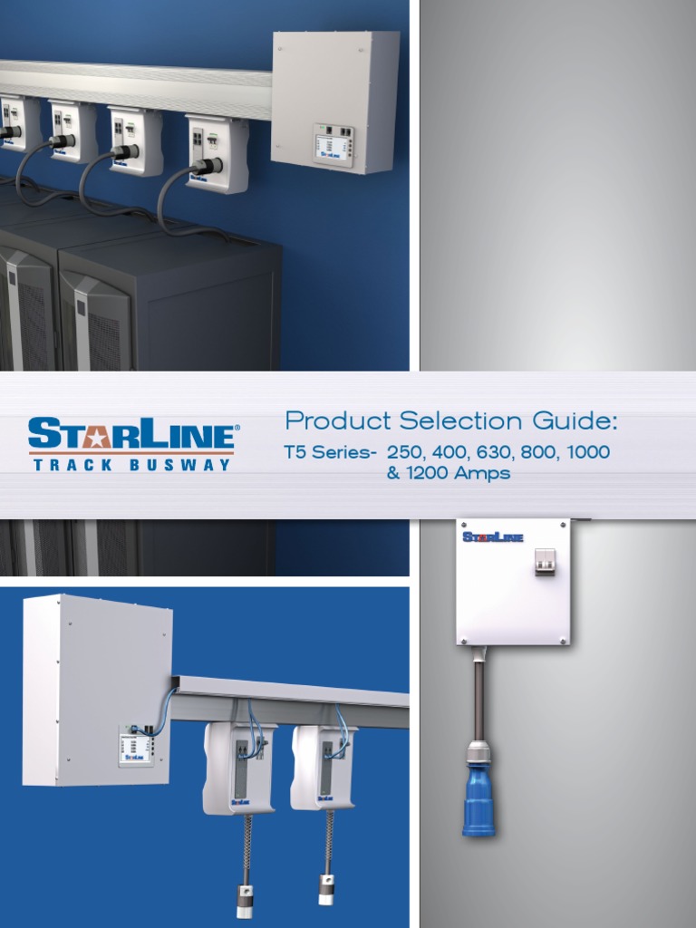 Starline T5 Series Busway Guide | PDF | Electrical Connector ...
