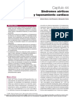 Capítulo 44: Síndromes Aórticos y Taponamiento Cardíaco