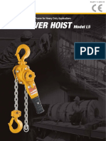 Kito Lever Hoist