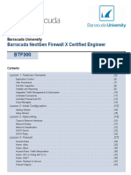 BTF300-Barracuda NextGen Firewall X Certified Engineer-Student Guide-Rev105