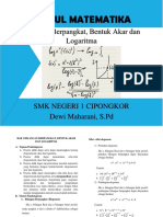 Modul Matematika KD3.1