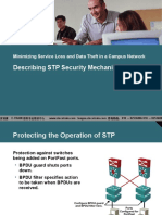 Securing STP with BPDU Guard, Filtering and Root Guard