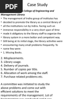 IIM Bangalore, Case Study | PDF