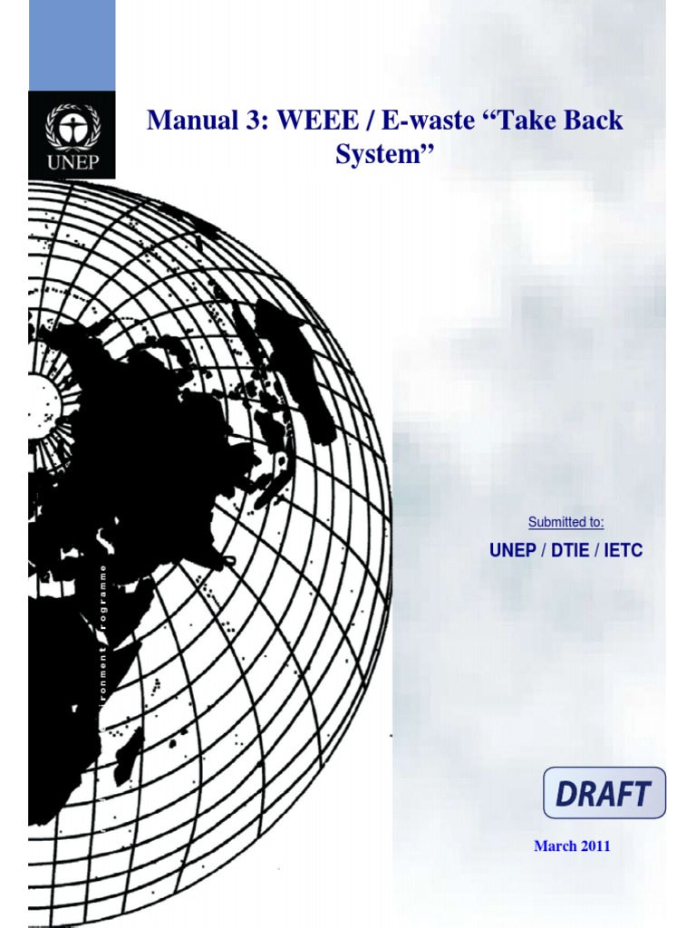 Manual 3 WEEE E Waste Take Back System | PDF | Electronic Waste | Life ...