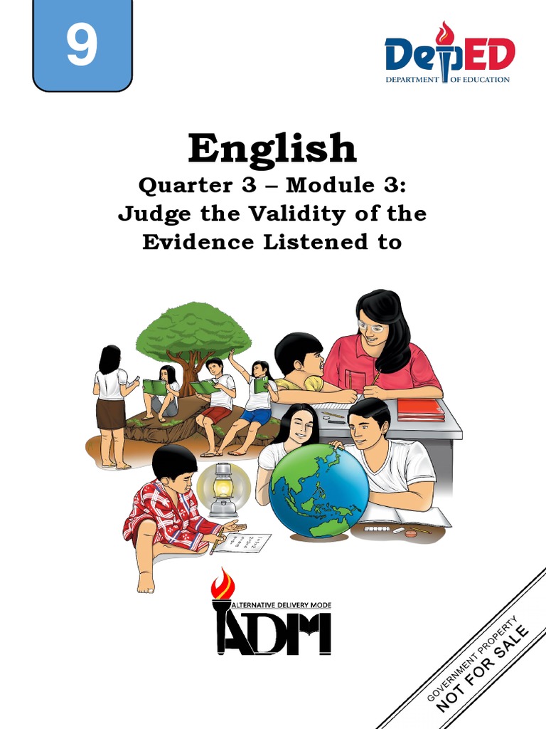 Eng9 Mod3 | PDF | Argument | Testimony