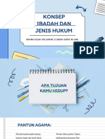 Pel 17 Konsep Ibadah Dan Jenis Hukum