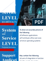 System and Service Level
