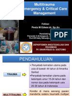 Multitrauma Emergency and Critical Care Management