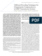 Comparison of Different Precoding Techniques For Unbalanced Impairments Compensation in Short-Reach DMT Transmission Systems