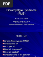 Fibromyalgia Syndrome (FMS)