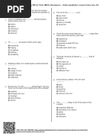 655 General Esl Vocabulary MCQ Test With Answers Intermediate Level Exercise 01