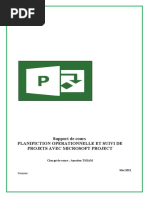 Guide d'Utilisation de MS Project | PDF | Planification | Microsoft