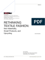 Rethinking Textile Fashion:: New Materiality, Smart Products, and Upcycling