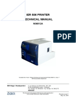 Ier 506 Printer Technical Manual: IER Siège / Headquarters