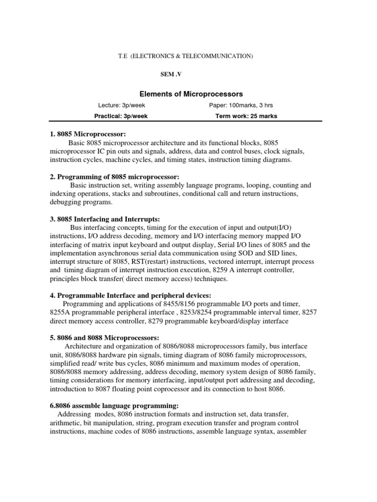 EMP | PDF | Input/Output | Assembly Language
