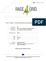 D6.4 - Phase 1 Test Site Platforms and Deployment Report: Deliverable ID Deliverable Title Work Package