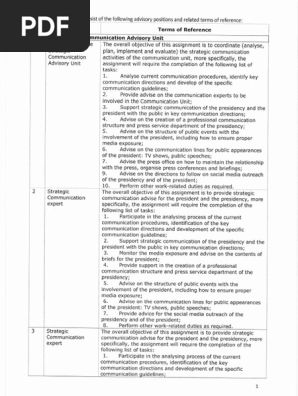 Strategic Communication Advisory Unit