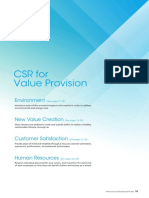 CSR For Value Provision: Environment