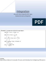Integration: Discussion About Integration & Its Types Standard Formulas of Integration