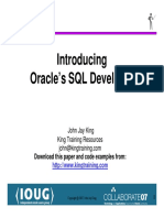 Oracle's SQL Developer