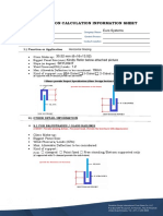 Deflection Calculation Information Sheet: Euro Systems