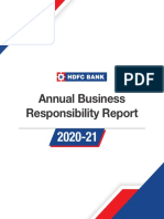Business Responsibility Report HDFC Bank