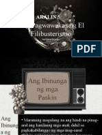 Ang Pagwawakas NG El Filibusterismo - Filipino Reporting G10 SY 2020-2021