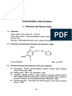 Furosemide (Frusemide) 1. Chemical and Physical Data: NH - CH2 'I