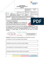 MATEMÁTICA Guía Repaso Álgebra