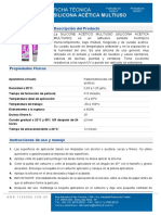 Ficha Tecnica Silicone Acetico Multiuso Rev 06 17 0