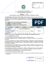 Concurso Público para Professor Adjunto em Psicologia Fenomenológica e Existencial na UERJ