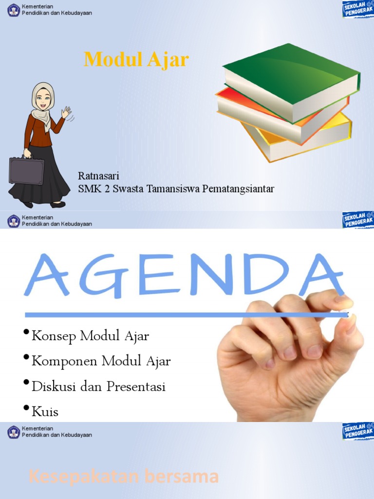 Modul Ajar | PDF | Karier & Perkembangan | Seni & Disiplin Bahasa
