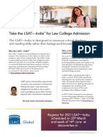 Take The LSAT-India For Law College Admission: Global