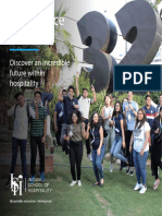 Experience dynamic hospitality education with ISH