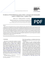 Evolution of North Himalayan Gneiss Domes: Structural and Metamorphic Studies in Mabja Dome, Southern Tibet