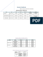 Horario Dosificado El Palmar B