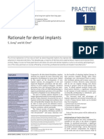 1-Rationale For Dental Implants