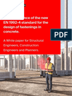 Importance of new EN 1992-4 standard for fastenings in concrete