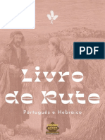 22 Livro de Rute Português e Hebraico - Livraria Sêfer