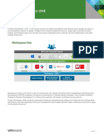 Vmware Workspace One: Solution Overview