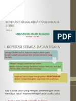 Bab 3. Koperasi Sebagai Organisasi Sosial & Bisnis