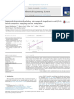 Improved Cellulose Dispersion Nanocrystal in PLA