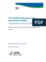 Cahps Section 4 Ways To Approach Qi Process