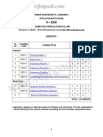 Syllabus Anna Chennai 1st Sem R2008